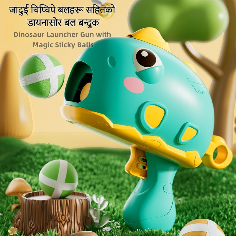 क्युक्यु डाइनोसर खेलौना बन्दुक---Dinosaur Ball Blaster
