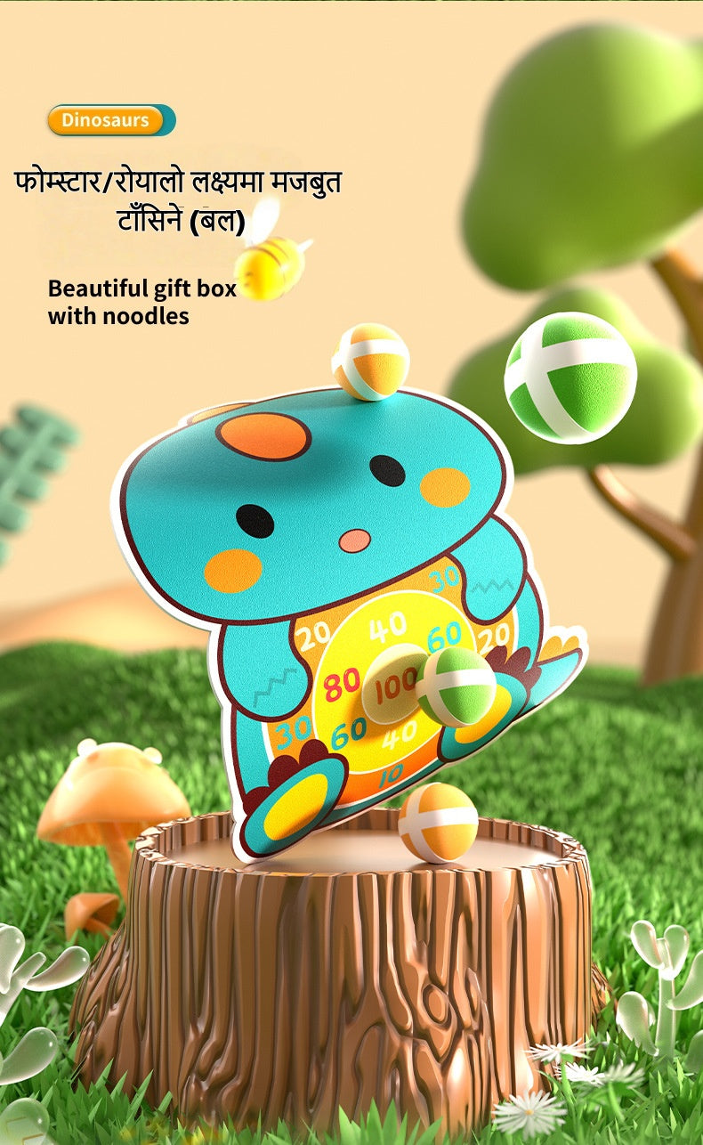 क्युक्यु डाइनोसर खेलौना बन्दुक---Dinosaur Ball Blaster